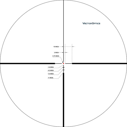 Vector Continental x6 3-18x50 SFP Hunting