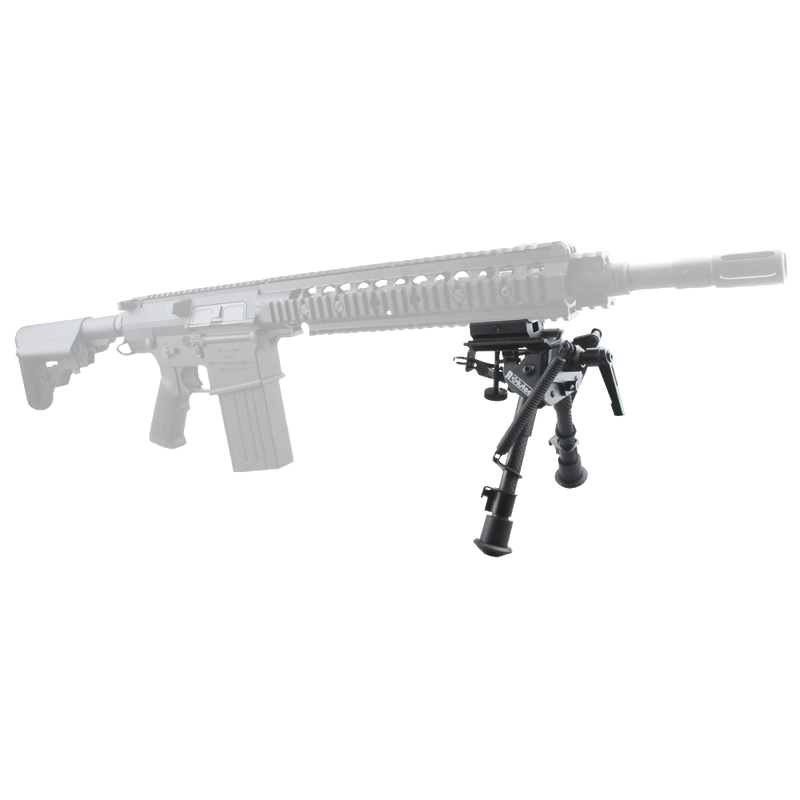 Load image into Gallery viewer, Carbon Fibre 6-9" Swivel Spring Bipod