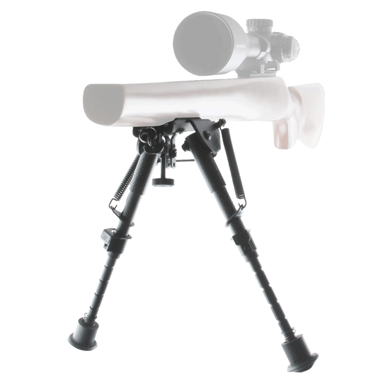 Load image into Gallery viewer, Carbon Fibre 6-9" Swivel Spring Bipod