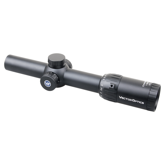 Vector Constantine 1-10x24 Fiber Dot Reticle