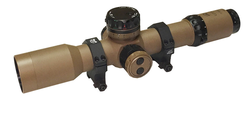 Load image into Gallery viewer, Valdada 2-16X42 35MM TACTICAL FFP MIL/MIL XTREME X1 ILLUM, SIDE FOCUS