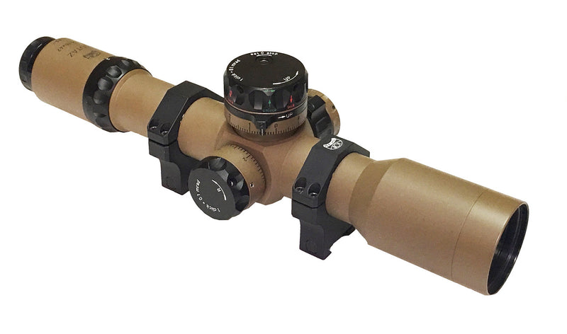 Load image into Gallery viewer, Valdada 2-16X42 35MM TACTICAL FFP MIL/MIL XTREME X1 ILLUM, SIDE FOCUS