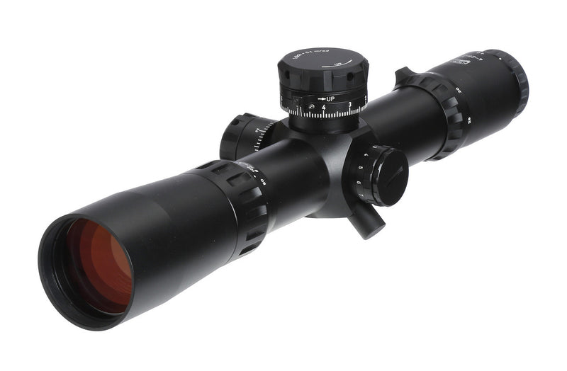 Load image into Gallery viewer, Valdada 4-28X50 40MM RECON TACTICAL FFP, MIL/MIL, XTREME X1 ILLUM. RETICLE