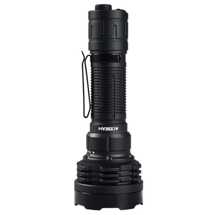 Load image into Gallery viewer, Acebeam P18 Quad-Core Flashlight - 5000 Lumens, Black