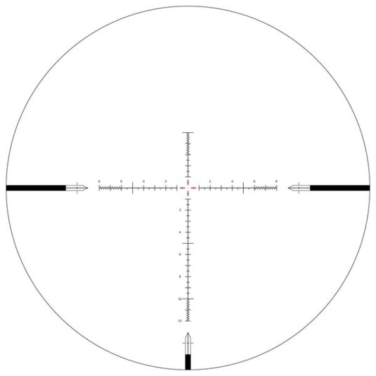 Arken EPL4 6-24x50 FFP MIL VHR Illuminated Reticle with Zero Stop - 30mm Tube