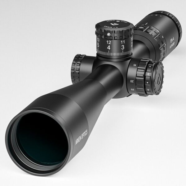 Load image into Gallery viewer, Arken EPL4 6-24×50 FFP MIL VPR Illuminated Reticle with Zero Stop – 30mm Tube