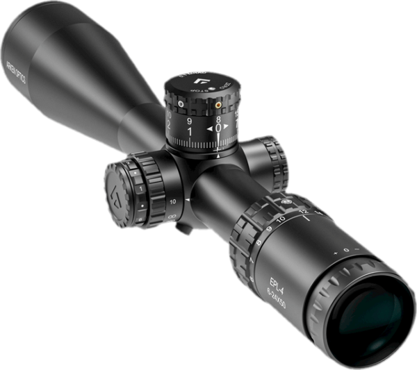 Load image into Gallery viewer, Arken EPL4 6-24×50 FFP MIL VPR Illuminated Reticle with Zero Stop – 30mm Tube