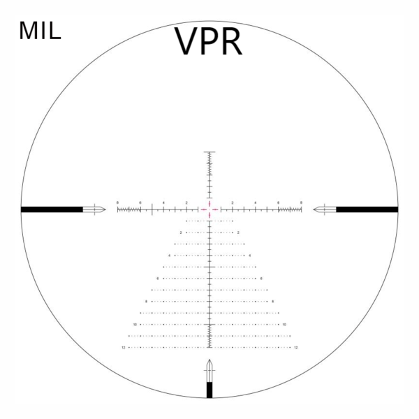 Load image into Gallery viewer, Arken EPL4 6-24×50 FFP MIL VPR Illuminated Reticle with Zero Stop – 30mm Tube