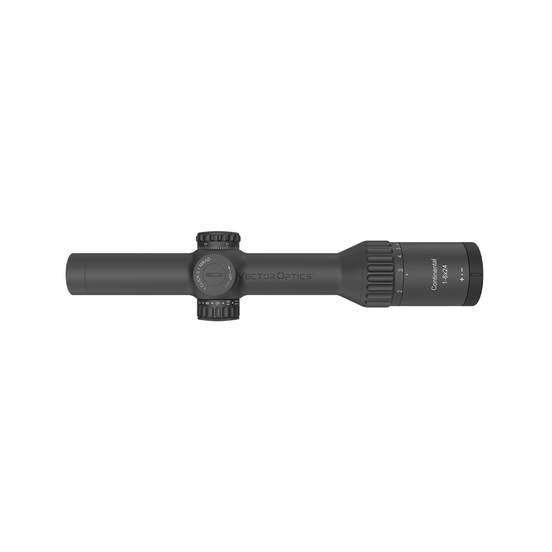 Load image into Gallery viewer, Vector Continental x8 1-8x24i ED Fiber LPVO Riflescope