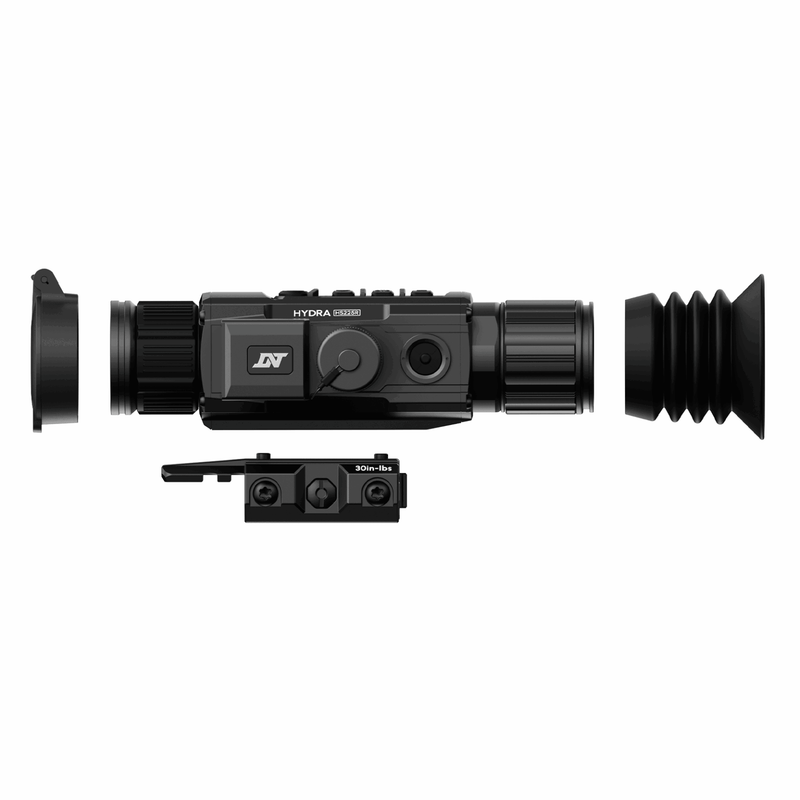Load image into Gallery viewer, DNT Optics HS225R - Hydra-LRF 256x192 25mm Multi-Function Thermal Scopewith LRF, Ballistic Calculator, Charger and Batteries