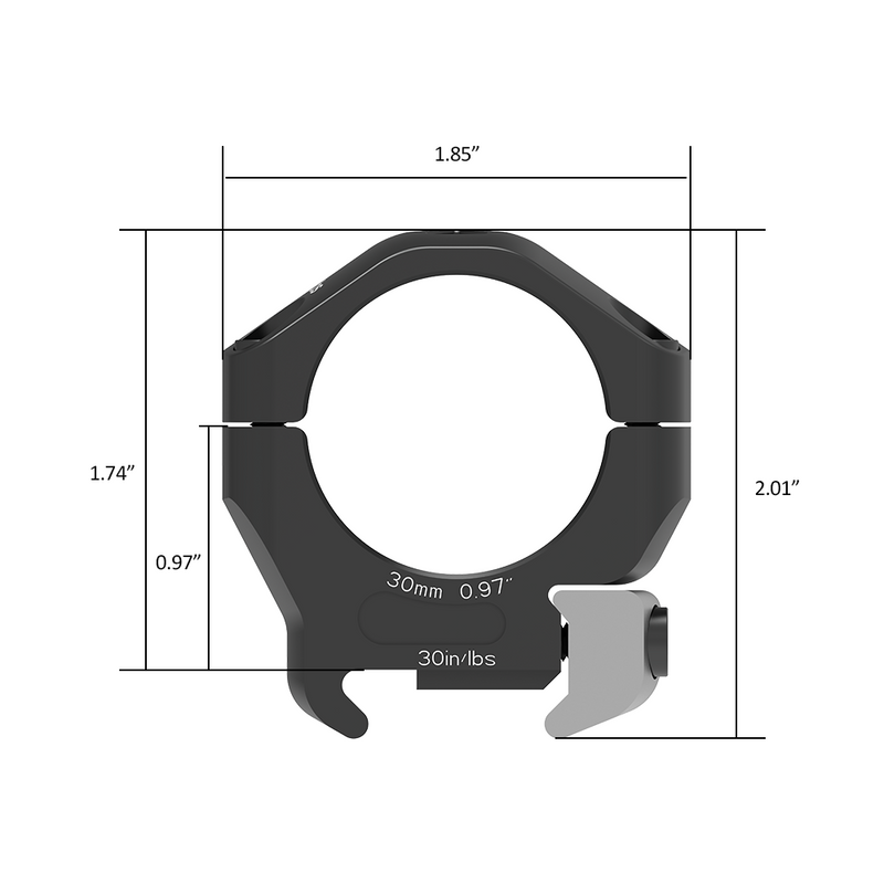 Load image into Gallery viewer, Arken Optics HALO Ti™ Titanium Scope Rings
