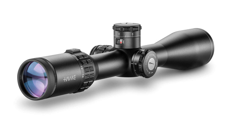 Load image into Gallery viewer, Hawke Sidewinder 30 SF 4.5-14x44 10x Half Mil Reticle
