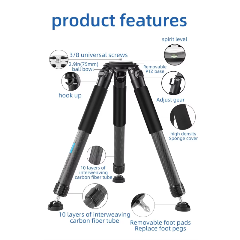 Load image into Gallery viewer, Jager Bobcat ST-402J Tripod Combo