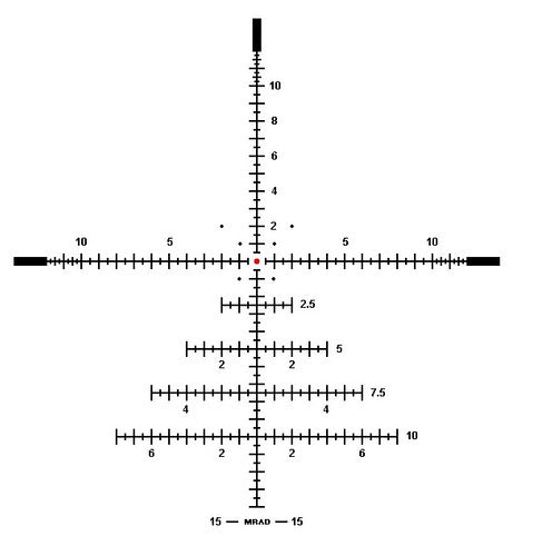 Load image into Gallery viewer, Valdada 4-28X50 40MM RECON TACTICAL FFP, MIL/MIL, XTREME X1 ILLUM. RETICLE