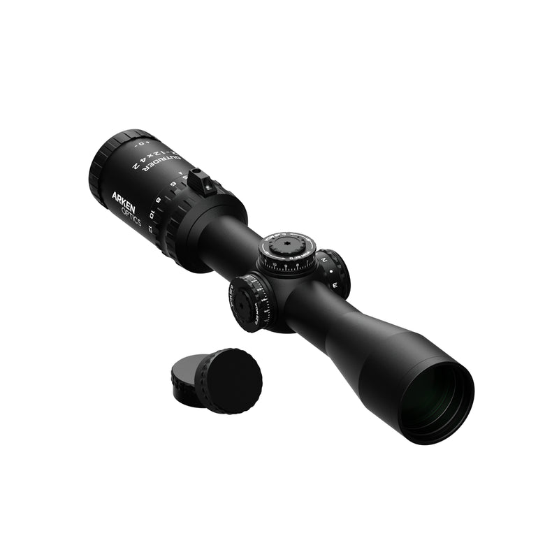 Load image into Gallery viewer, Arken Optics OUTRIDER 2-12×42 SFP — Illuminated FDR / Non-Illuminated DLR — 30mm Tube
