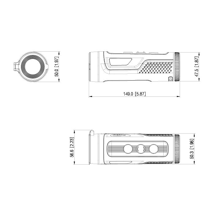 Load image into Gallery viewer, Pixfra Mile 2 M425 Thermal Monocular