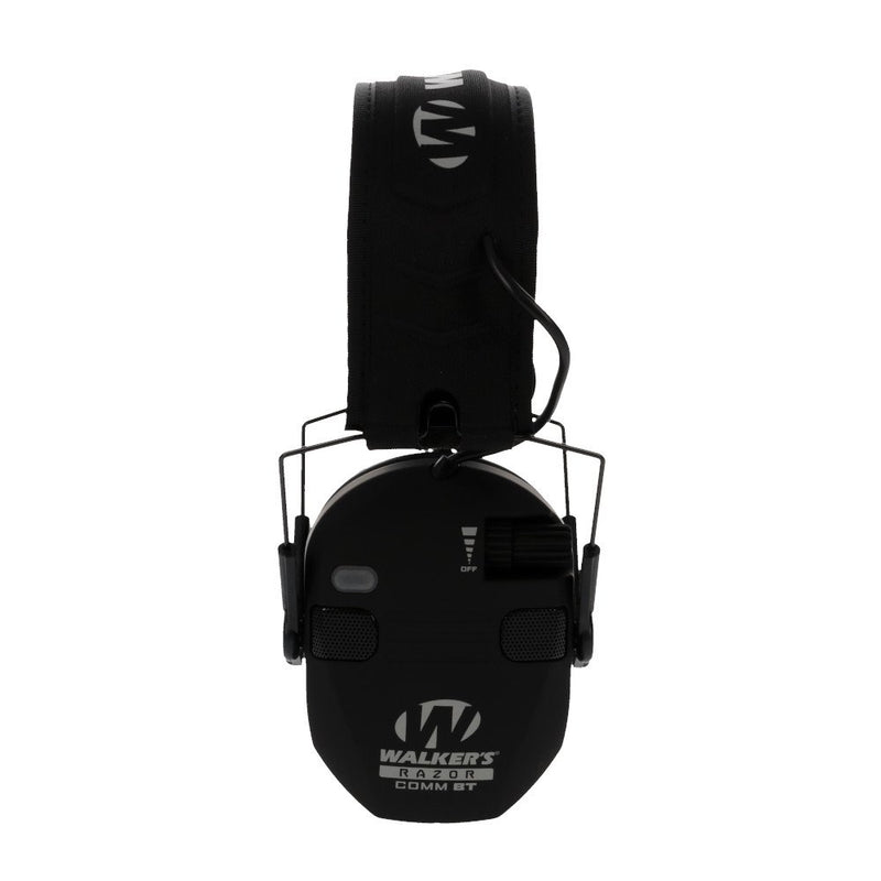 Load image into Gallery viewer, Walker Razor Slim Comm Electronic Muff Black Bluetooth 23db Ear Protection