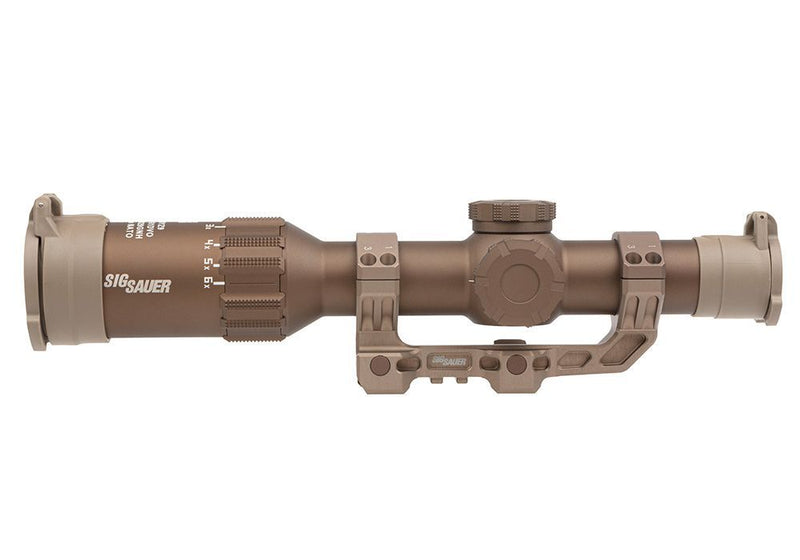 Load image into Gallery viewer, Sig Sauer Tango 6T Scope 1-6x24 30mm FFP FDE DVO With Mount Scope