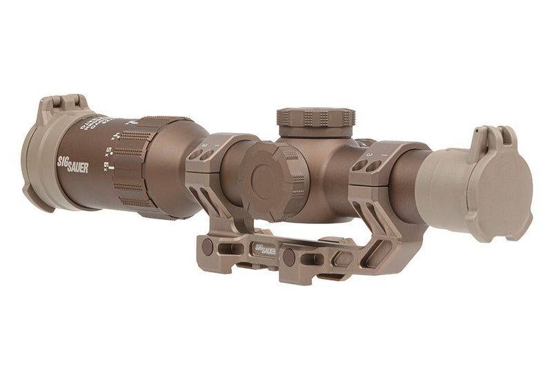 Load image into Gallery viewer, Sig Sauer Tango 6T Scope 1-6x24 30mm FFP FDE DVO With Mount Scope