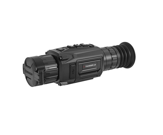 HIKMICRO Thunder TE19CR 2.0 Thermal Clip-On with reticle.