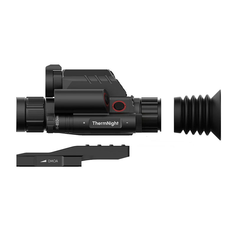 Load image into Gallery viewer, TNC225R – ThermNight Thermal & Night Vision Multispectral Scope with Laser Rangefinder and Ballistic Calculator