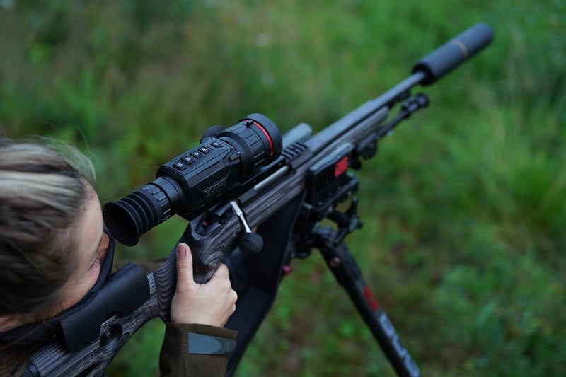 Load image into Gallery viewer, HIKMICRO Thunder Zoom TH50Z 2.0 50 mm Thermal Imaging Scope