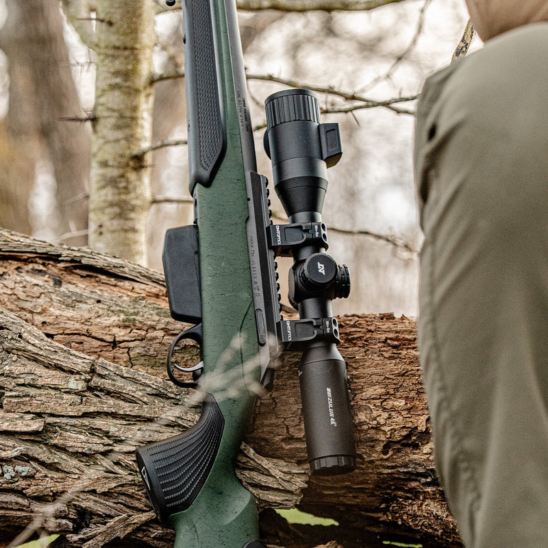 Load image into Gallery viewer, DNT ZULUS 4K Tube-Style 6-24x Digital Day & Night Vision Scope with Laser Rangefinder and DNT Ballistic Engine