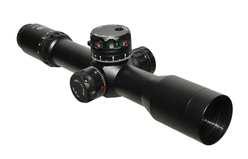 Load image into Gallery viewer, Valdada 2-16X42 35MM TACTICAL FFP MIL/MIL XTREME X1 ILLUM, SIDE FOCUS BK