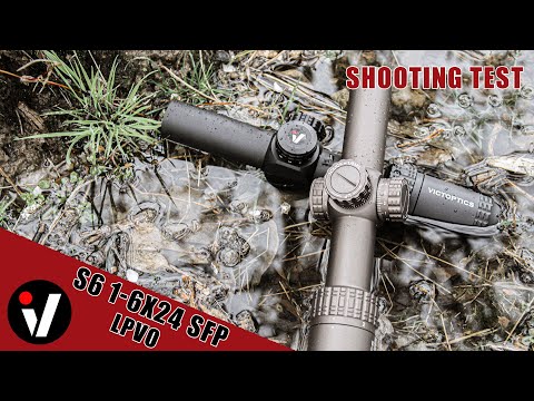 Load and play video in Gallery viewer, Victoptics S6 1-6x24i LPVO Burnt Brown / Black