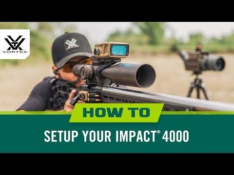 Load and play video in Gallery viewer, Vortex Impact® 4000 Ballistic Rail-Mounted Laser Rangefinder