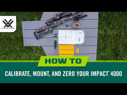 Load and play video in Gallery viewer, Vortex Impact® 4000 Ballistic Rail-Mounted Laser Rangefinder