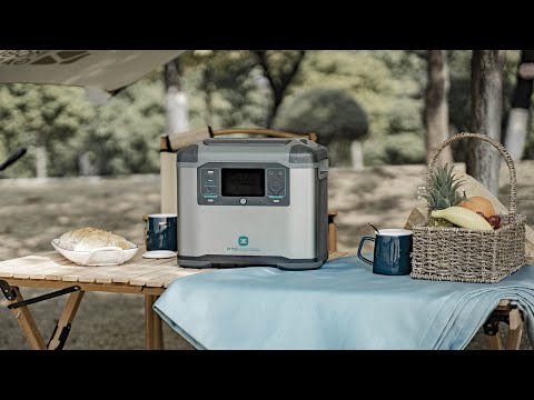 Load and play video in Gallery viewer, E-Able P15 1500W Portable Power Station