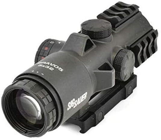 Sig Sauer Bravo5 5x30mm Battle Red Dot Sight - Horseshoe Dot, Black