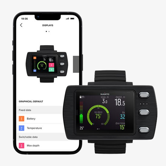 SUUNTO EON STEEL BLACK WITH BOOT+USB