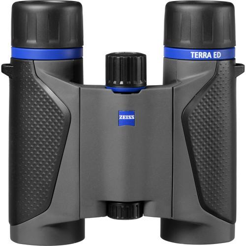 Zeiss Terra ED Pocket 10x25 Binocular - Black/Grey