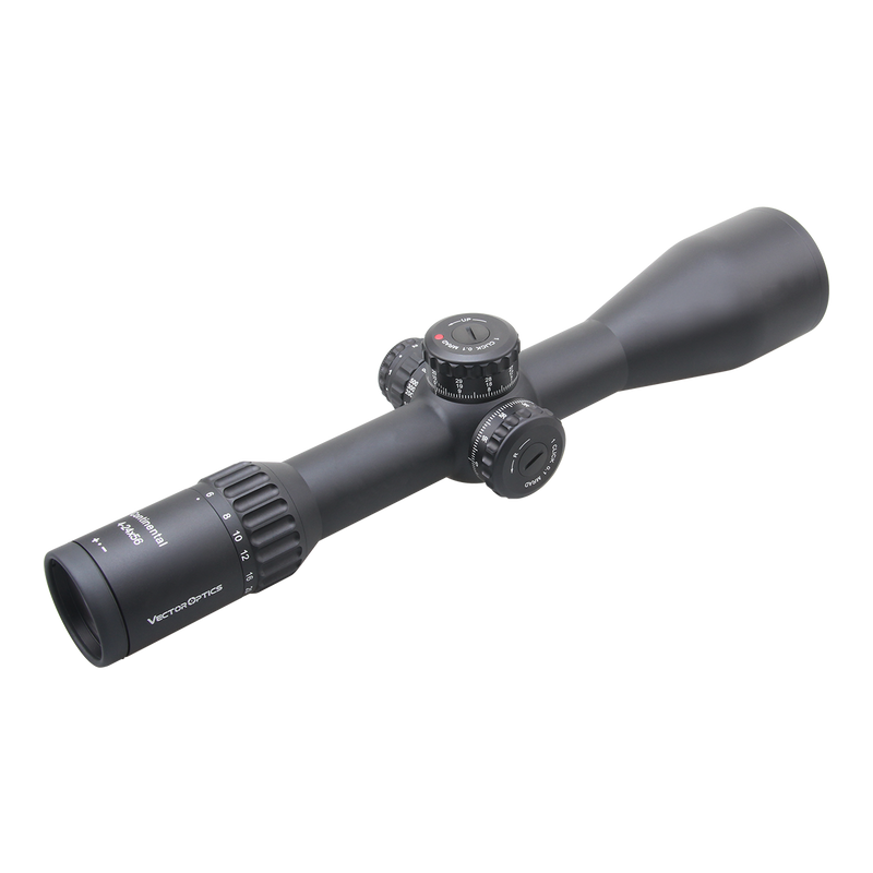 Load image into Gallery viewer, Vector Continental 34mm x6 4-24x56 MBR FFP Ranging (incl. bubble level, rings and torque wrench)