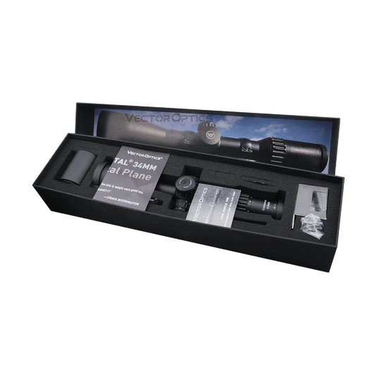 Vector Continental 34mm x6 4-24x56 MBR FFP Ranging (incl. bubble level, rings and torque wrench)