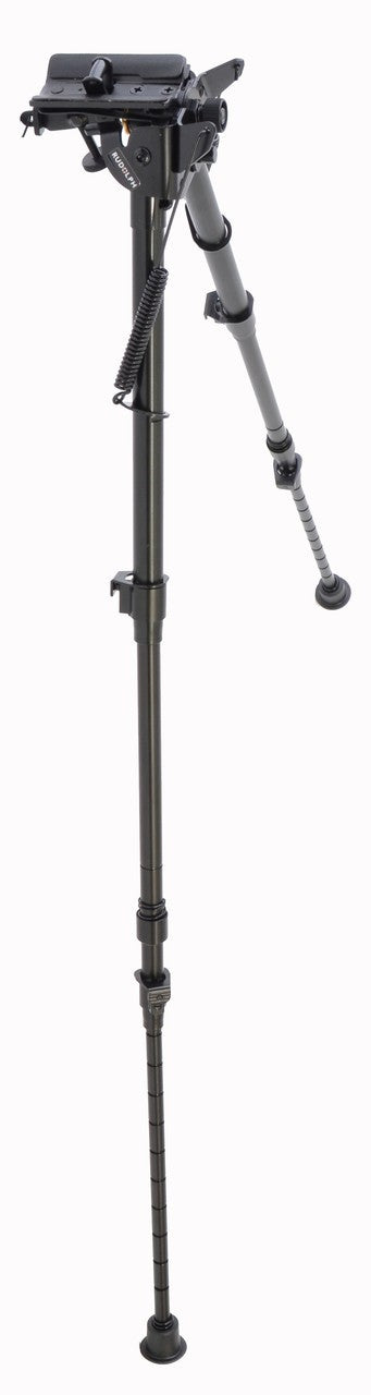 Load image into Gallery viewer, Rudolph Swivel Bipod - Black Aluminium 13"-27"