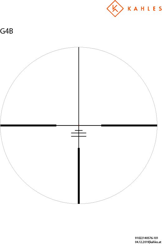 Load image into Gallery viewer, Kahles Helia 3 4-12X44I ABS 4-GDOT