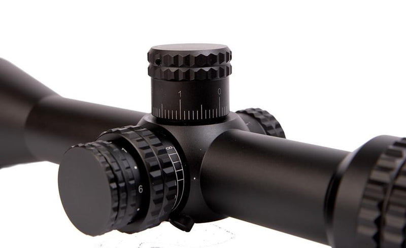 Load image into Gallery viewer, Rudolph V1 5-25X50 RR1 FFP IR MRAD Zero Stop Ghong Shooting Reticle
