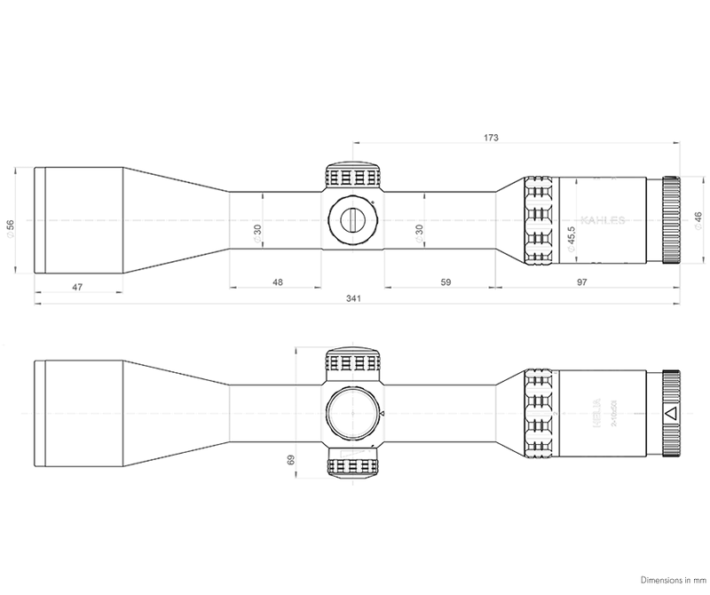 Load image into Gallery viewer, Kahles Helia 2-10X50i ABS 4-DOT