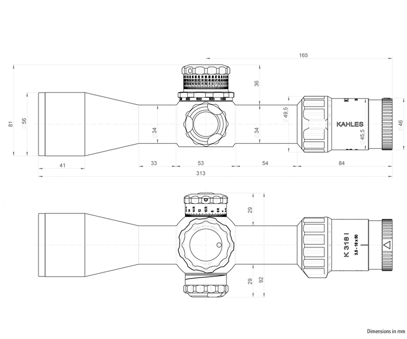 Load image into Gallery viewer, Kahles K318i CCW 3.5-18x50/MOAK