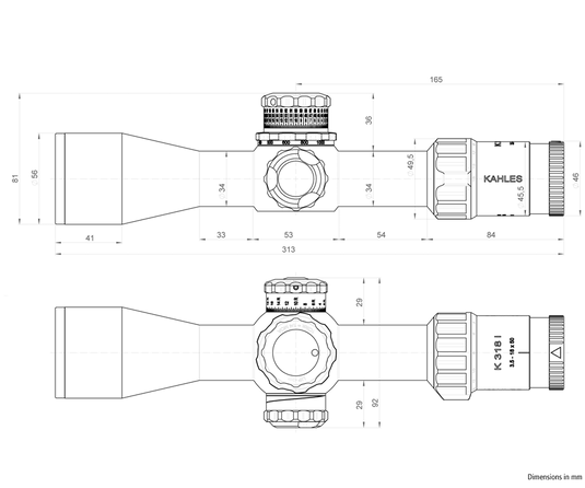 Kahles K318i CCW 3.5-18x50/MSR
