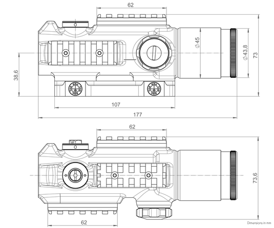 Kahles K4i 4x30 ABS Circle Dot