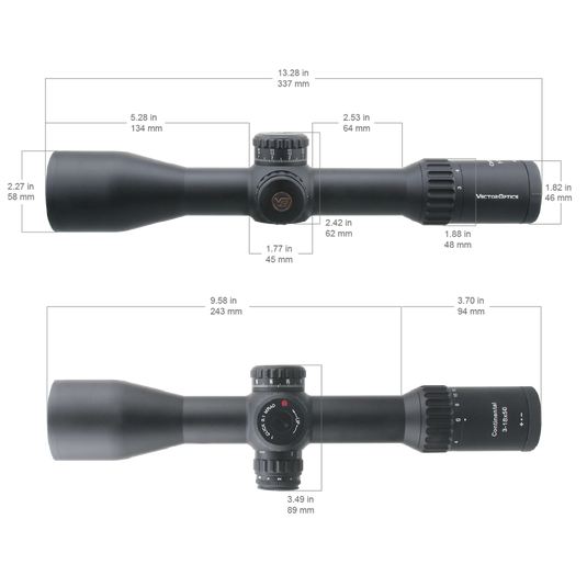 Vector Continental 34mm x6 3-18x50 VEC MBR FFP