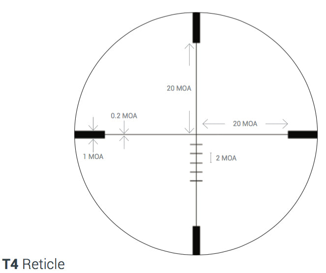 Load image into Gallery viewer, Rudolph Hunter HD - H2 4-16X42 25MM tube with T4 Reticle