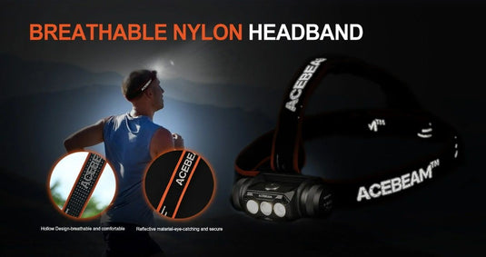 Acebeam H50 2.0 High Performance Headlamp - 2000 Lumens