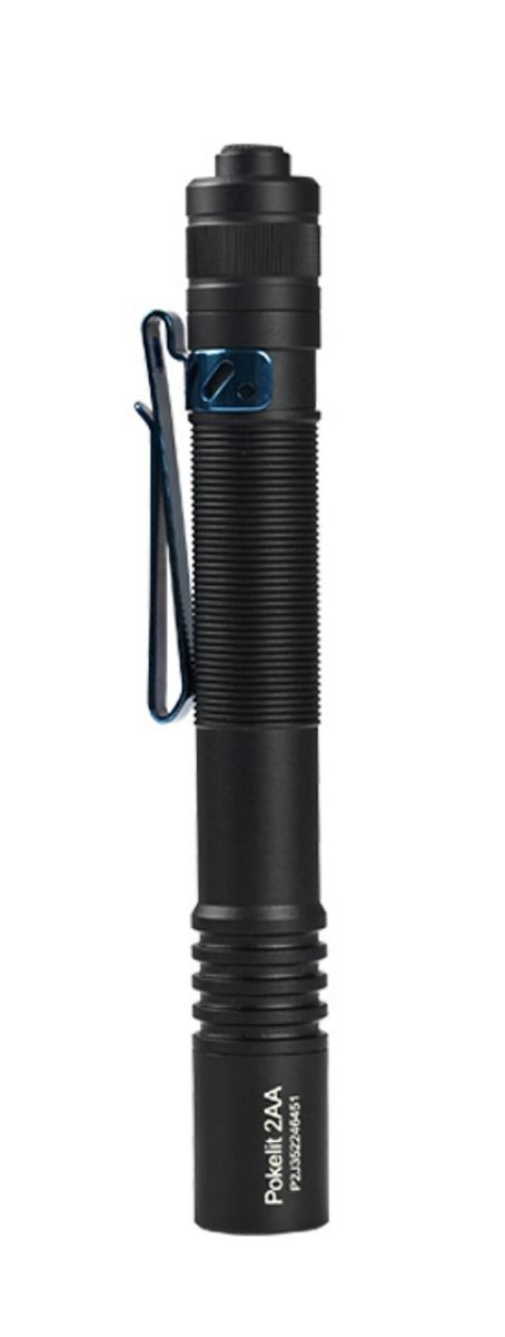 Load image into Gallery viewer, AceBeam Pokelit 2AA Everyday Carry Flashlight - 600 Lumens, Black