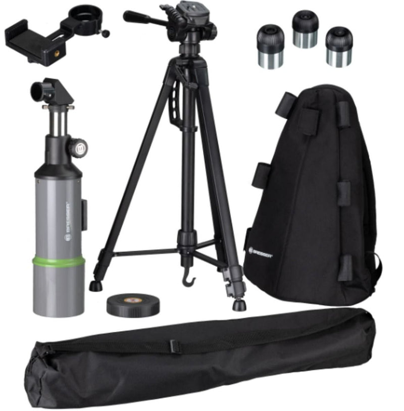 Load image into Gallery viewer, Bresser Night Explorer 80/400 AZ Refractor Telescope - 80mm