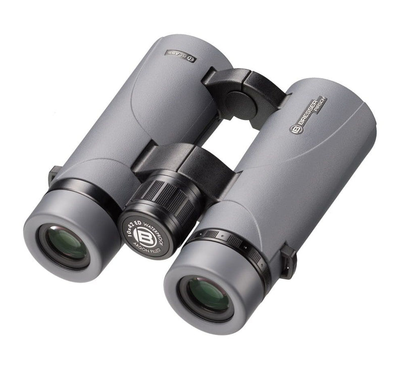 Load image into Gallery viewer, Bresser Pirsch ED 10x42mm Phase Coating Binoculars - Grey